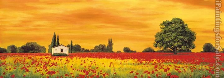 Richard Leblanc Field of Poppies